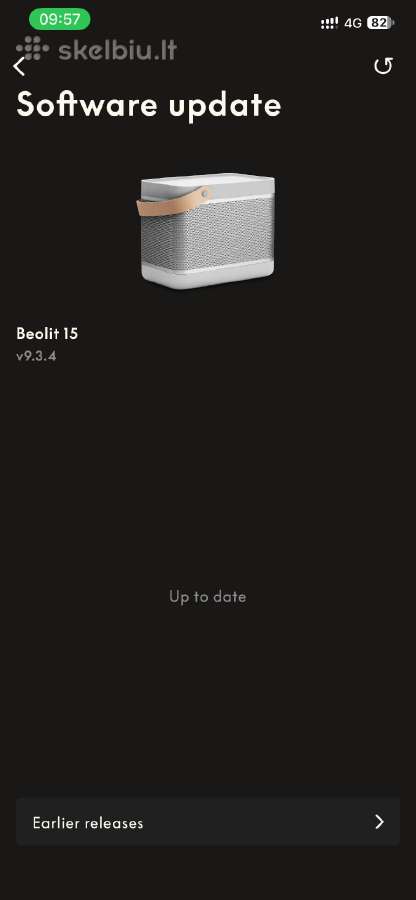 Bang & Olufsen Beolit 15 Premium nešiojama kolonėl - nuotraukos Nr. 13