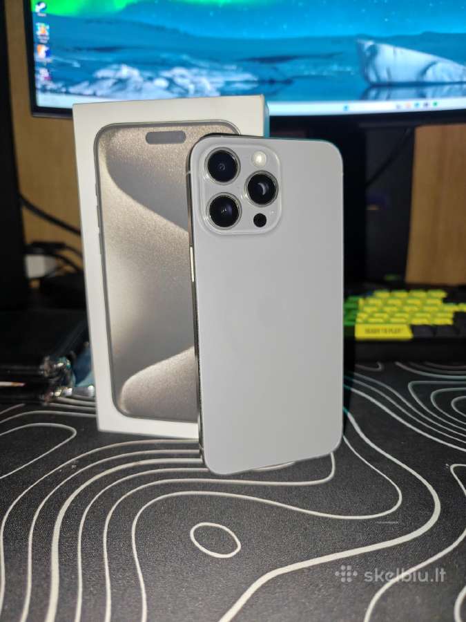 iPhone 15 Pro Max 256 GB 89% - nuotraukos Nr. 2