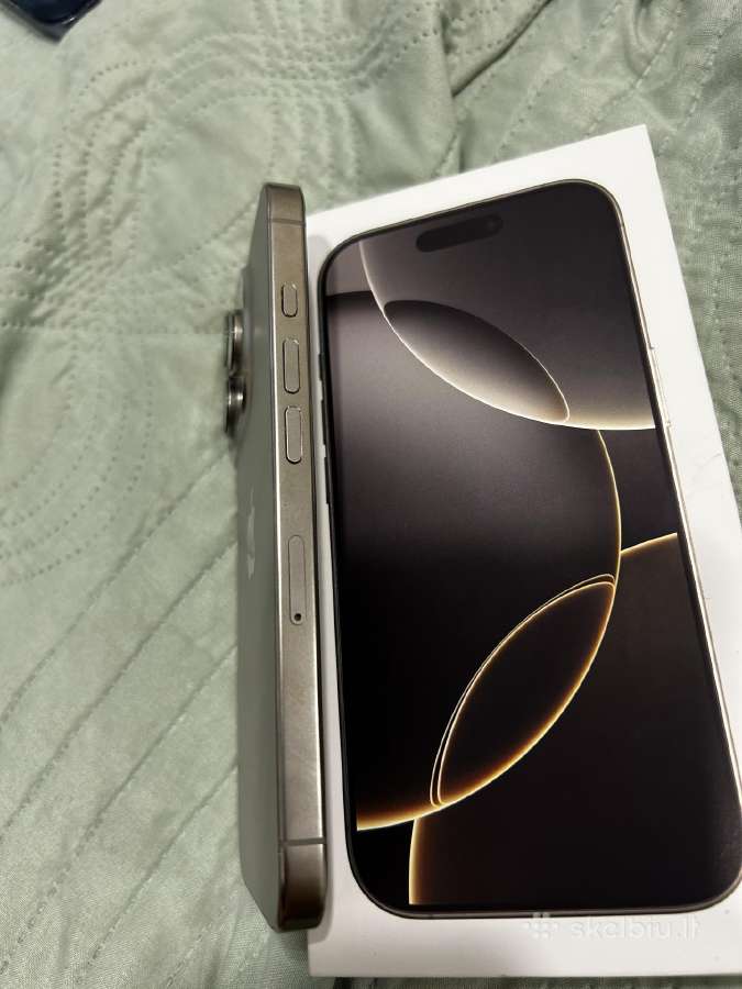 iPhone 16 pro 256gb 10/10 - nuotraukos Nr. 3