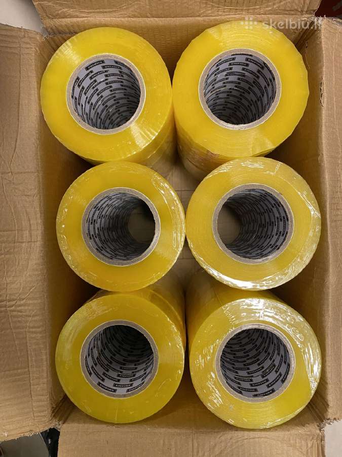 Skaidri Lipni juosta 1vnt 52mm x 200metru - nuotraukos Nr. 2