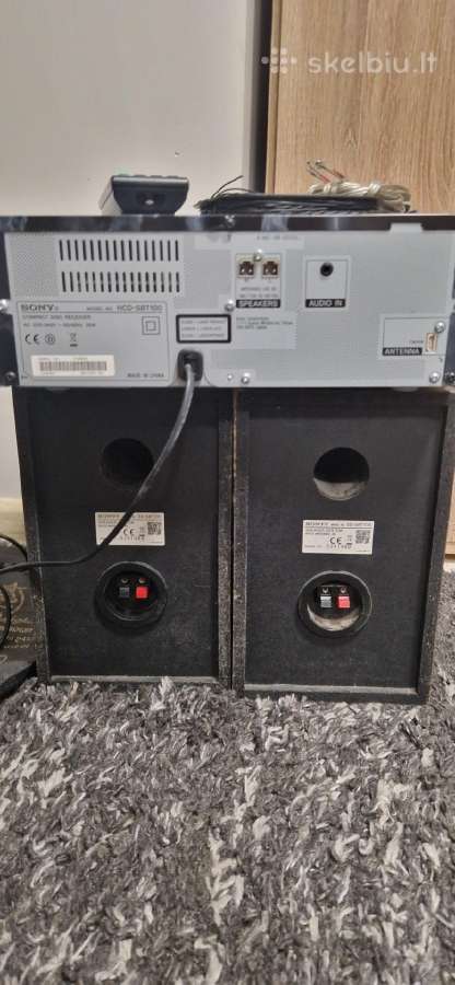 Muzikinis centras Sony Cmt-sbt100 - nuotraukos Nr. 5