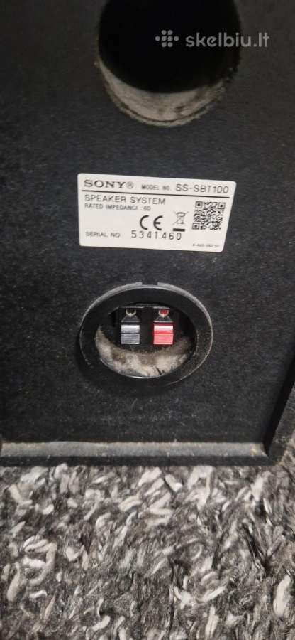 Muzikinis centras Sony Cmt-sbt100 - nuotraukos Nr. 6