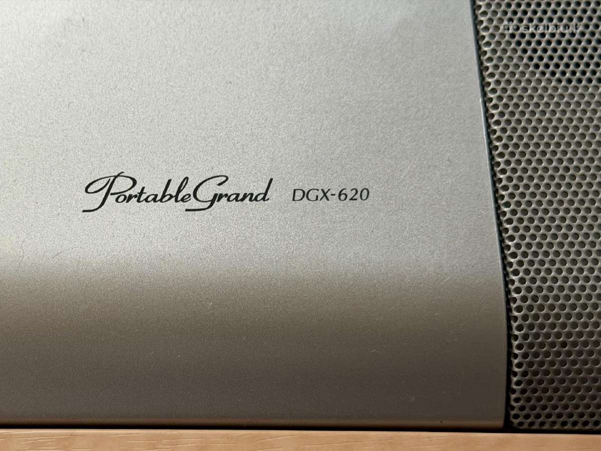 Yamaha Portable Grand Dgx-620 sintezatorius - nuotraukos Nr. 4