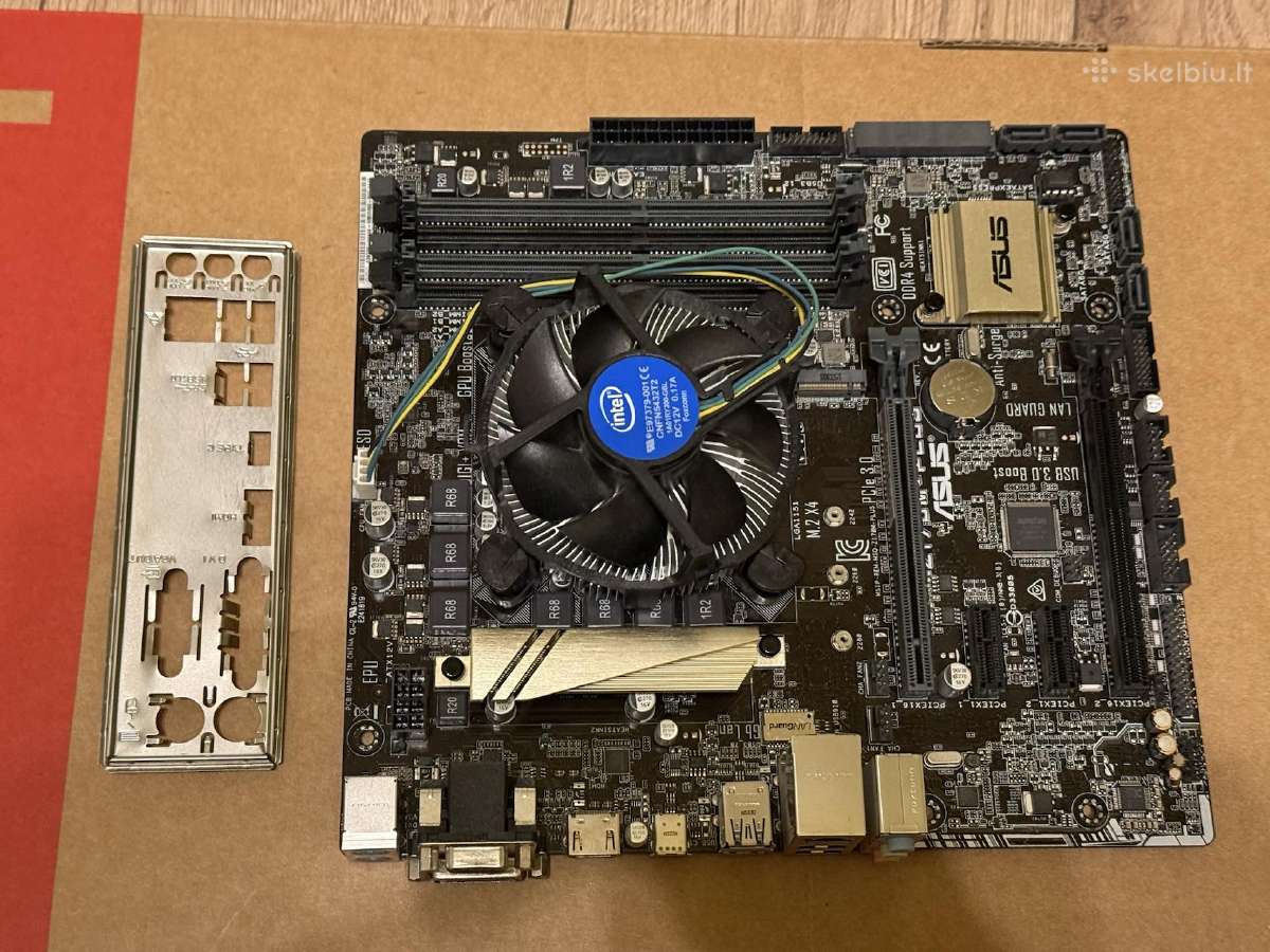 Intel i7-6700 + Asus Z170m-plus - nuotraukos Nr. 6