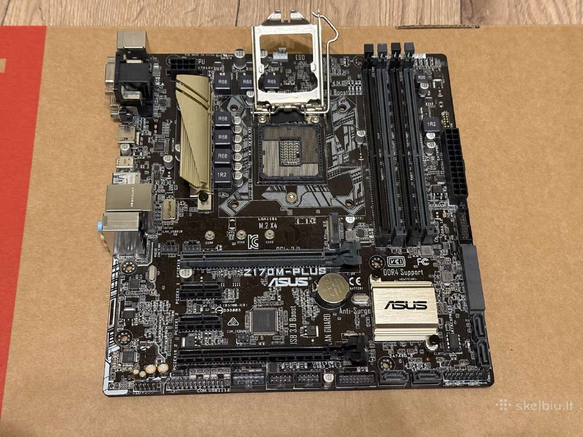 Intel i7-6700 + Asus Z170m-plus - nuotraukos Nr. 7