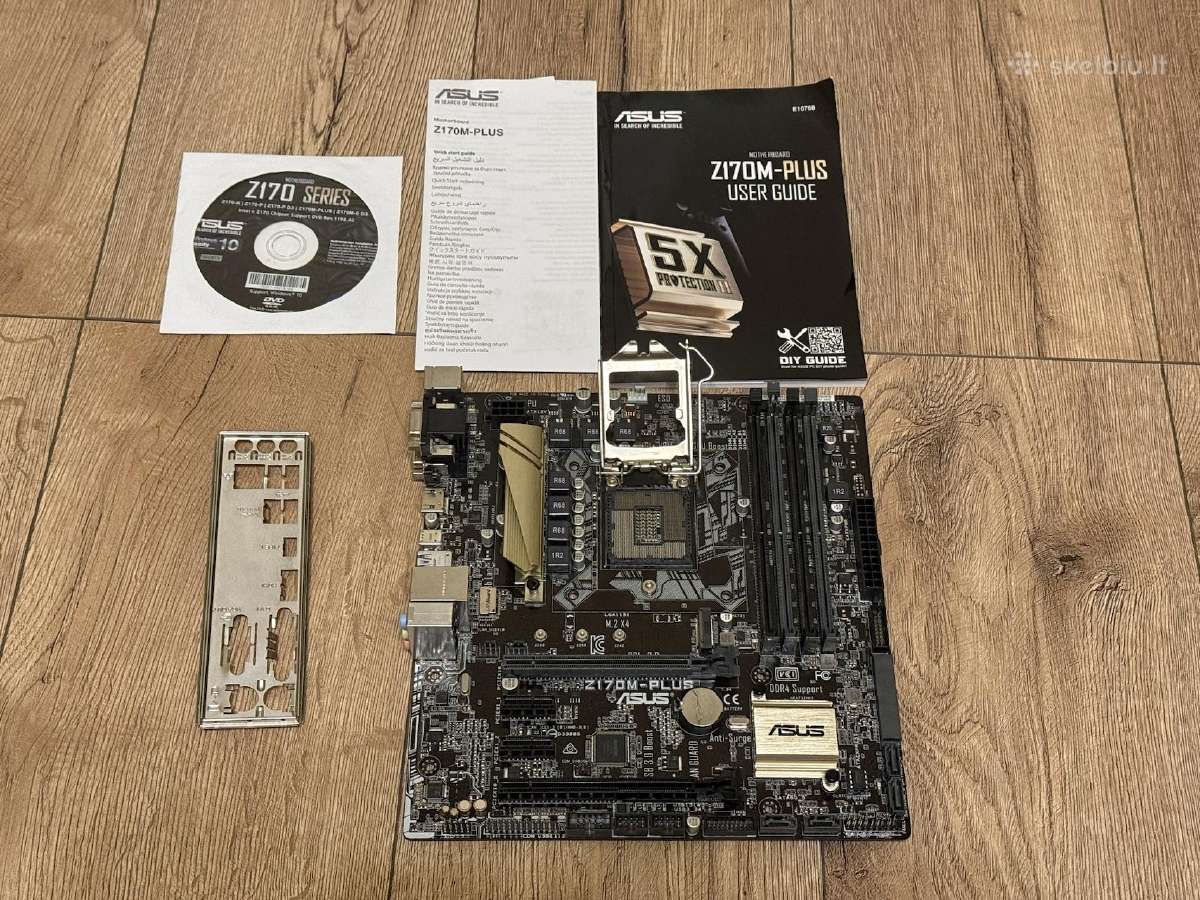 Intel i7-6700 + Asus Z170m-plus - nuotraukos Nr. 3