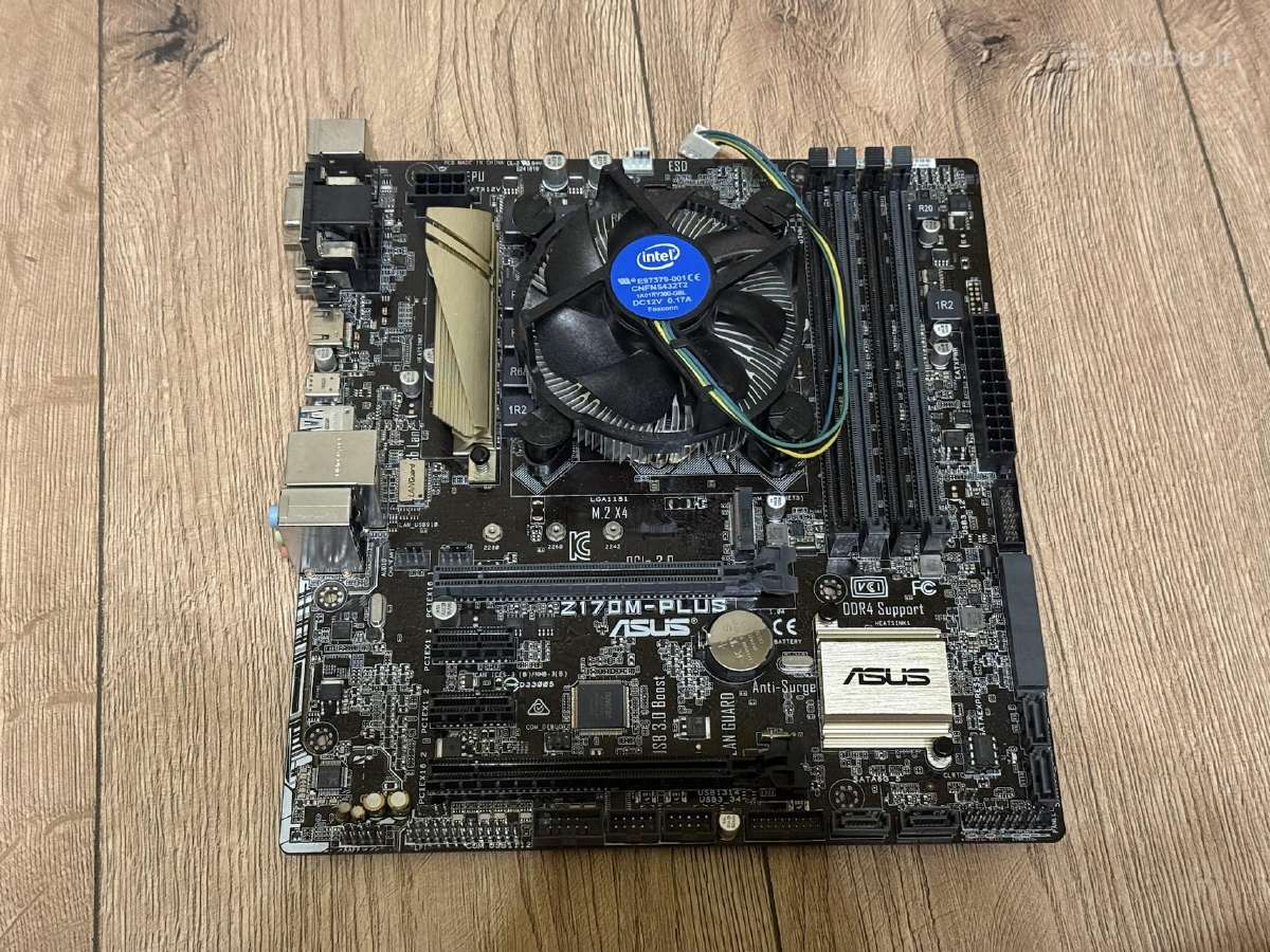 Intel i7-6700 + Asus Z170m-plus - nuotraukos Nr. 14