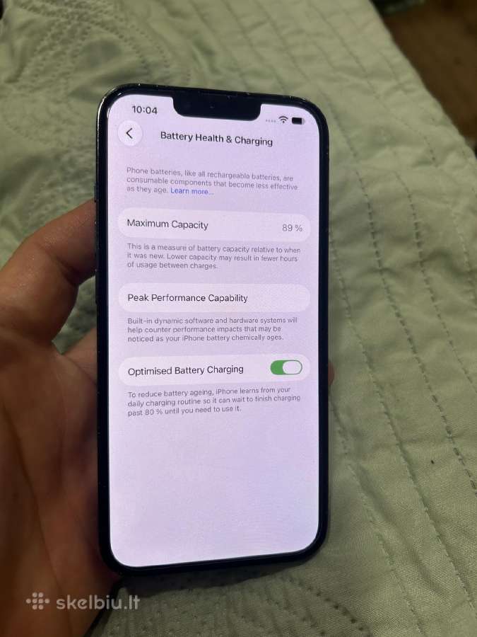 iPhone 11 64gb baterija 91 - nuotraukos Nr. 3