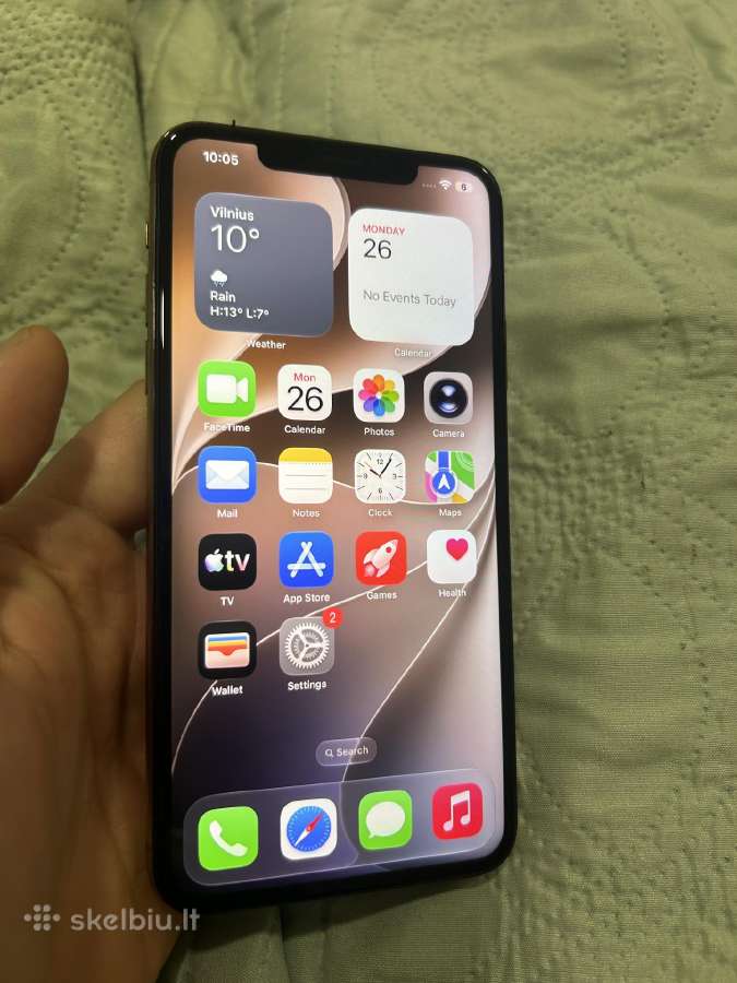 iPhone 11 pro max 64gb baterija 100 - nuotraukos Nr. 2