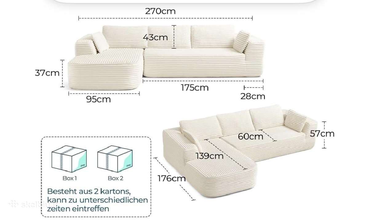 Modulinė sofa - nuotraukos Nr. 3