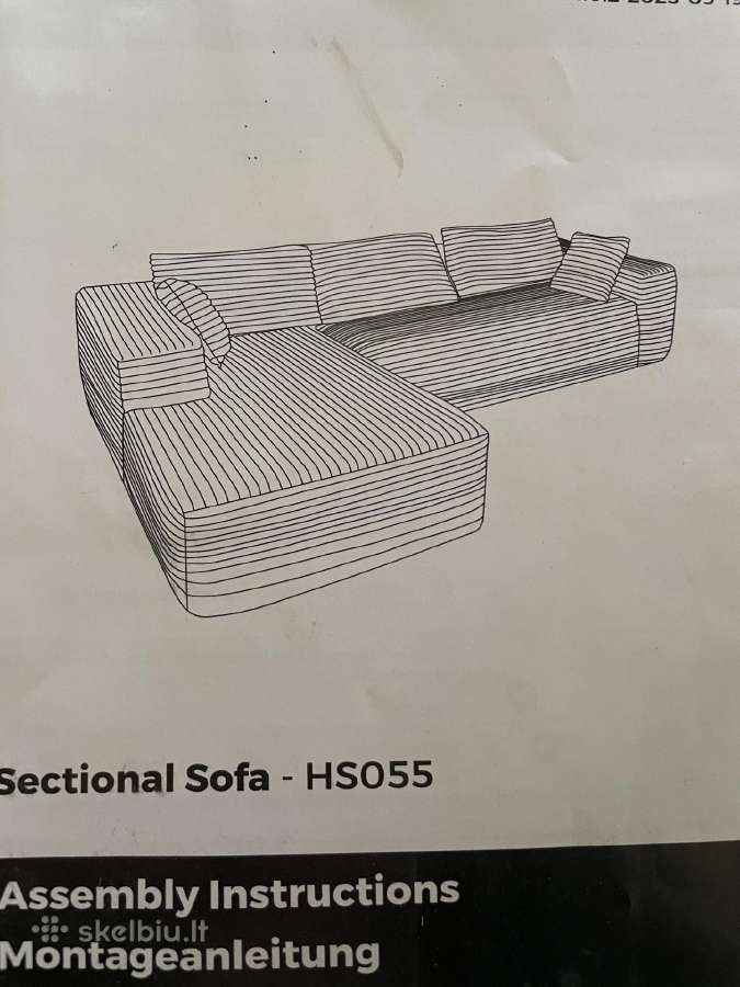 Modulinė sofa - nuotraukos Nr. 4