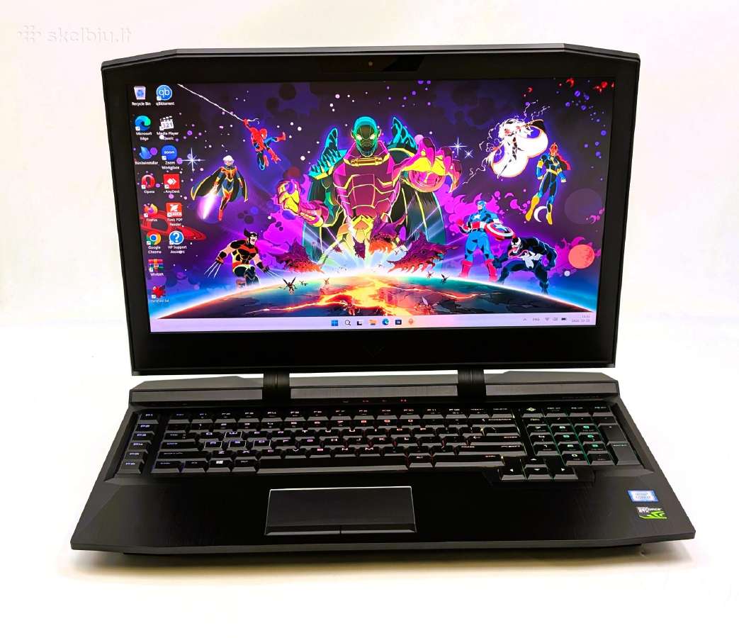 Hp Omen X 17 i7 16gb 500gb SSD + 1tb Gtx 1080 8gb - nuotraukos Nr. 2
