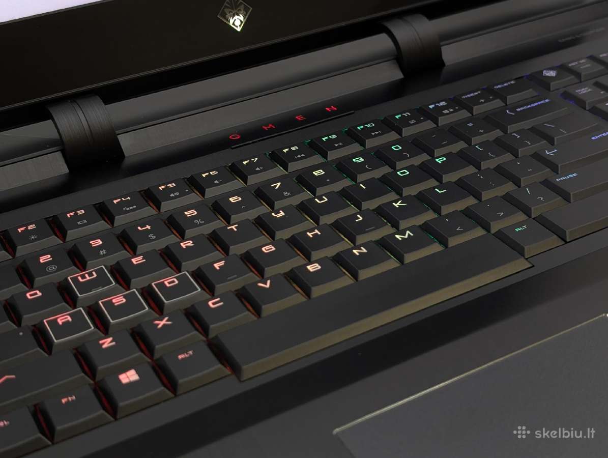 Hp Omen X 17 i7 16gb 500gb SSD + 1tb Gtx 1080 8gb - nuotraukos Nr. 5
