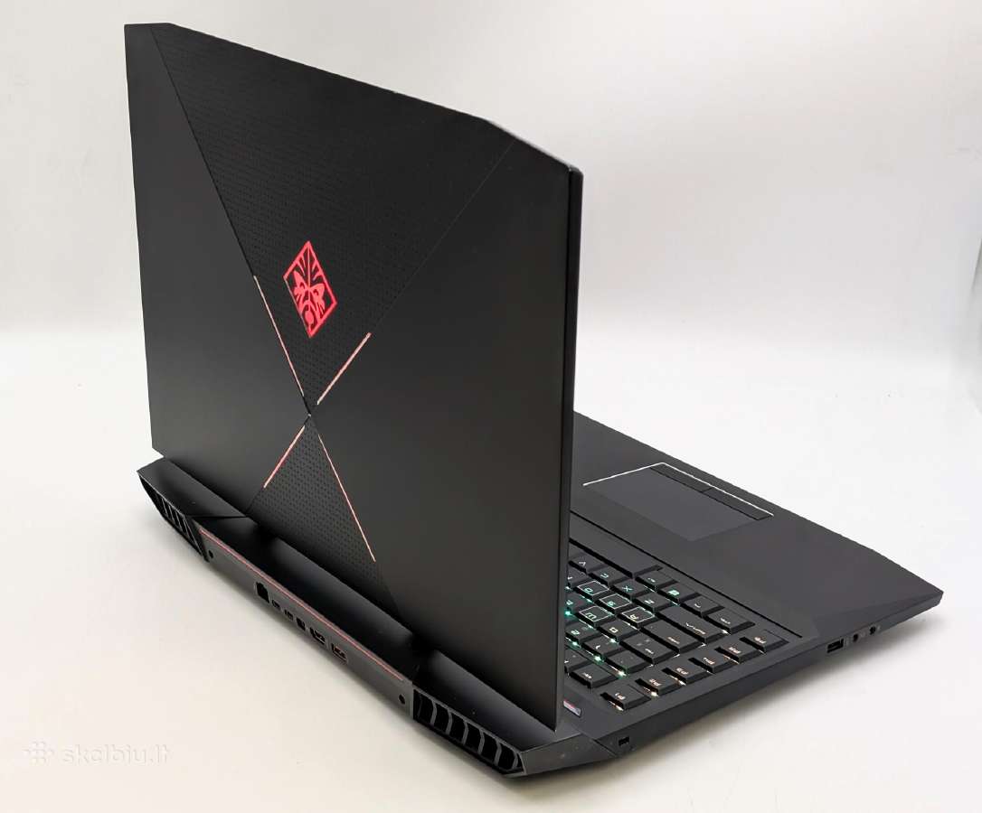 Hp Omen X 17 i7 16gb 500gb SSD + 1tb Gtx 1080 8gb - nuotraukos Nr. 8
