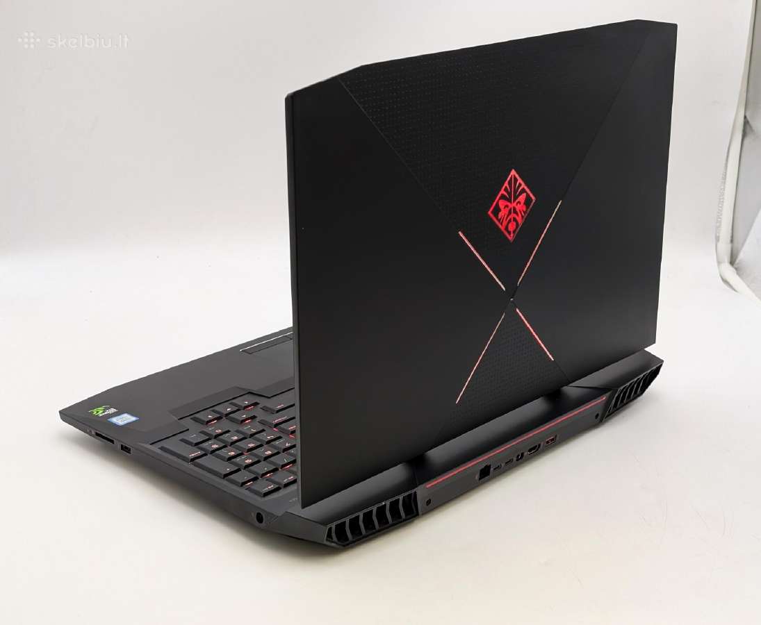 Hp Omen X 17 i7 16gb 500gb SSD + 1tb Gtx 1080 8gb - nuotraukos Nr. 10