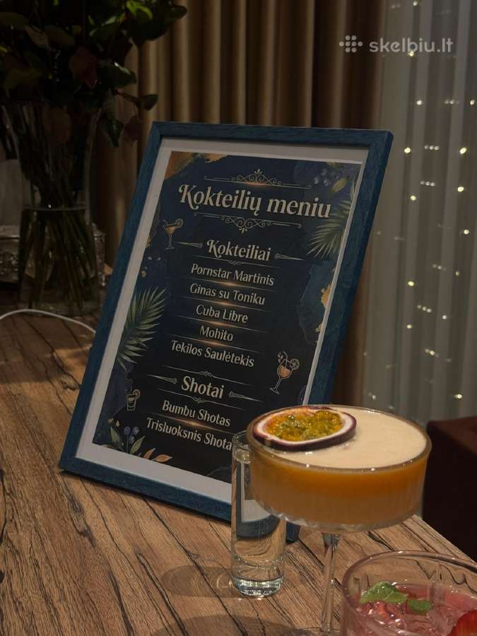 Mobilus kokteilių baras Šiauliuose - nuotraukos Nr. 2