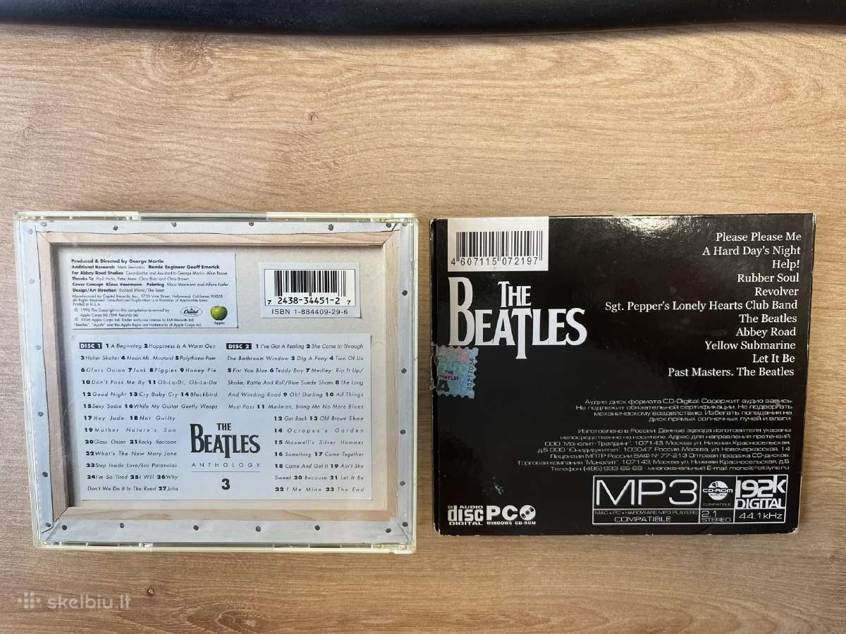 The Beatles (Anthology 3)/(11 albumų mp3 formate) - nuotraukos Nr. 2