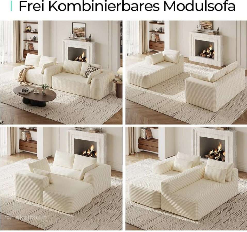 Modulinė sofa - nuotraukos Nr. 6