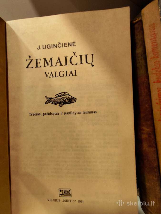 J. Uginčienė "Žemaičių valgiai" 1991 m. - nuotraukos Nr. 2