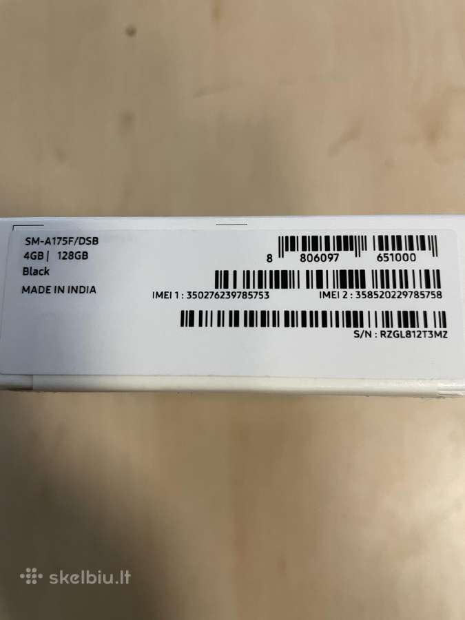 Samsung Galaxy A17 Su 24men.garantija - nuotraukos Nr. 3