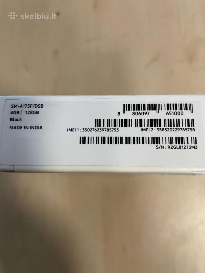 Samsung Galaxy A17 Su 24men.garantija - nuotraukos Nr. 4