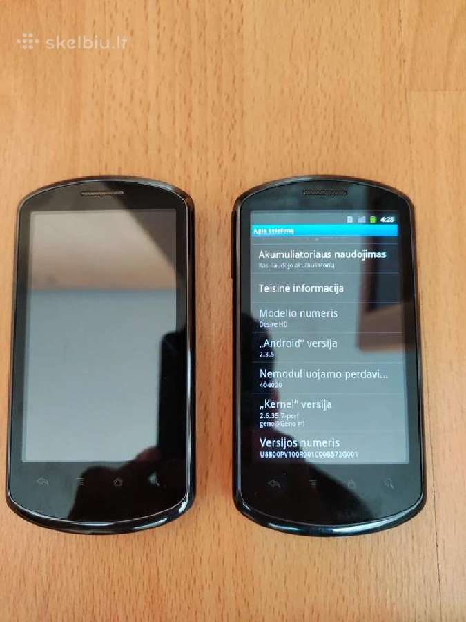 Huawei Ideos X5 - nuotraukos Nr. 3