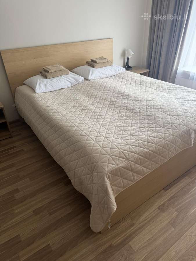 Ikea lova su spintelemis 160x200 m su grotelemis - nuotraukos Nr. 3