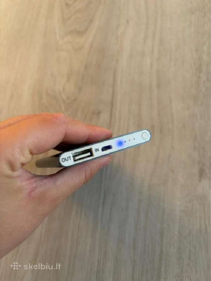 Ds1 juoda išorinė baterija – 4000 mah - nuotraukos Nr. 2