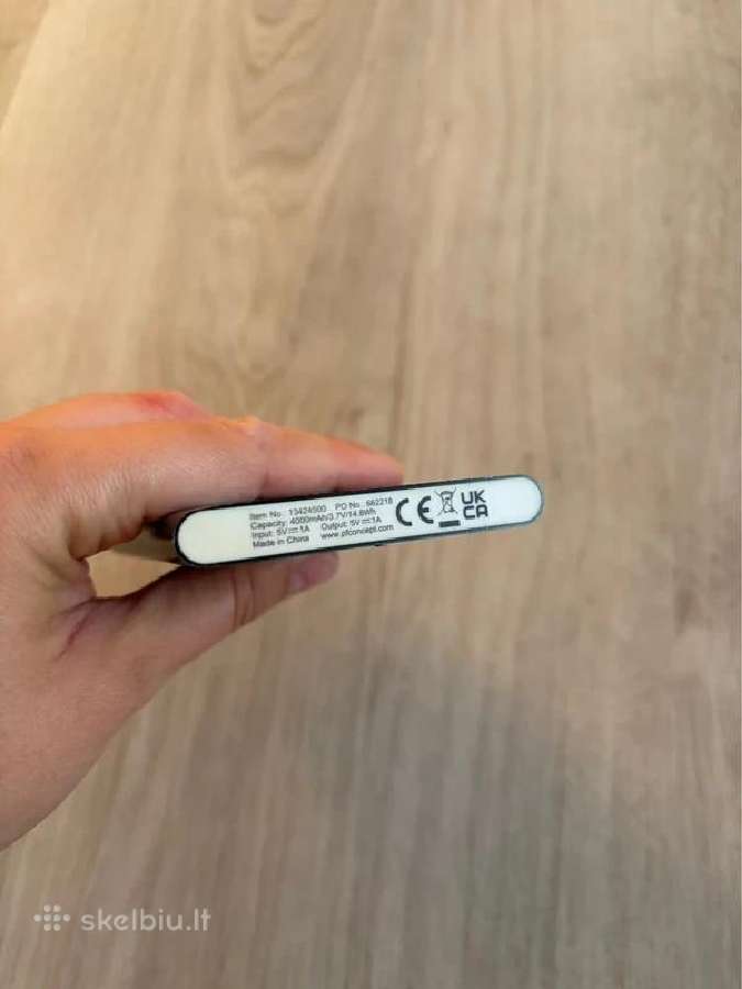 Ds1 juoda išorinė baterija – 4000 mah - nuotraukos Nr. 4