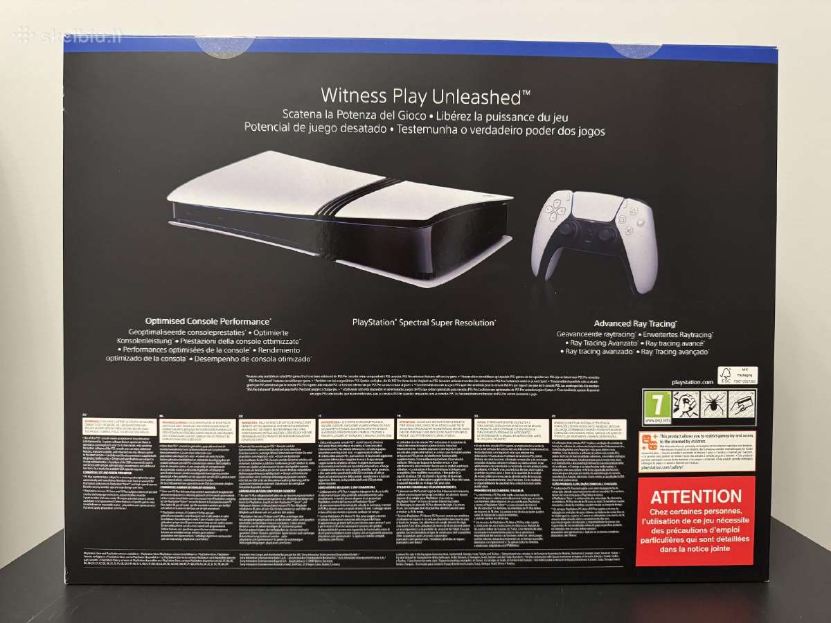 Playstation 5 Pro su 24 men. LT garantija - nuotraukos Nr. 2
