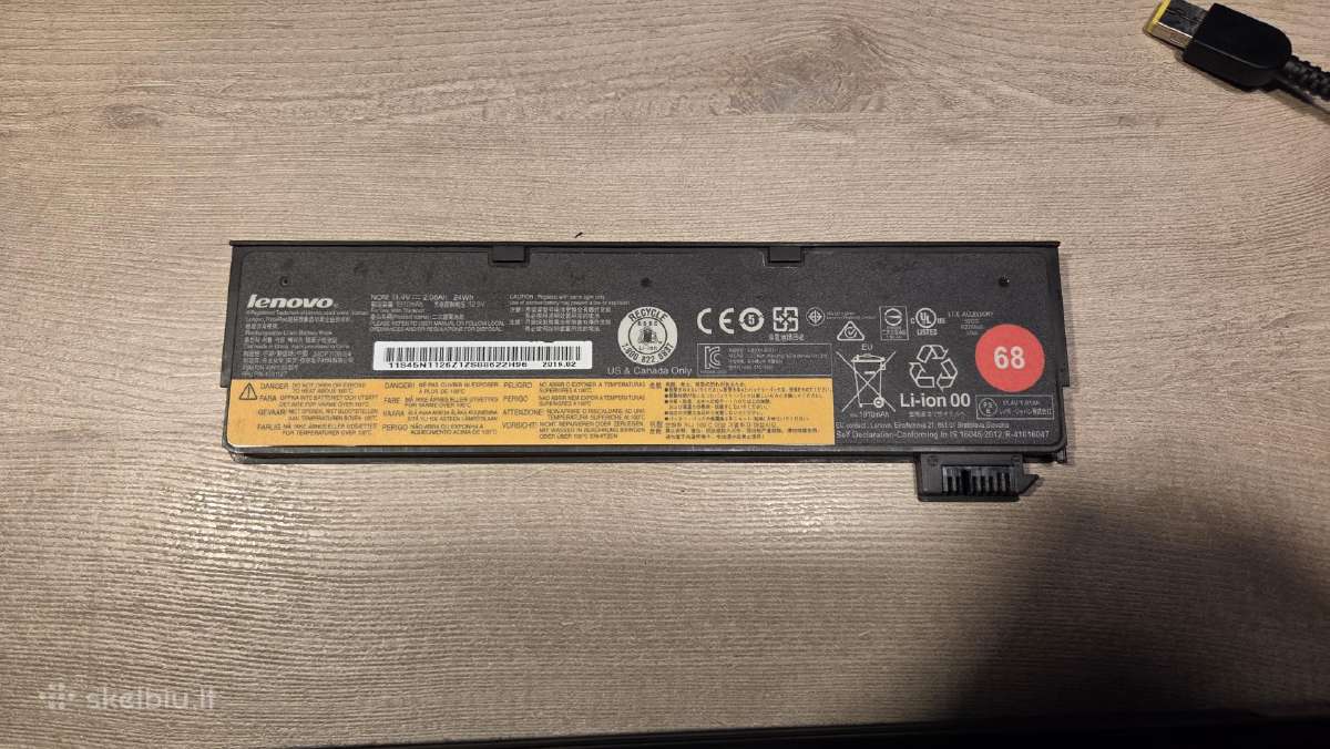 Lenovo T560 nešiojamas kompiuteris - nuotraukos Nr. 7