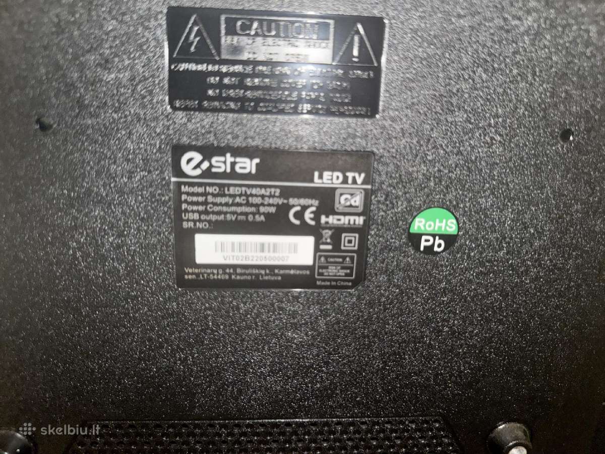 eSTAR 2k Android TV televizorius - nuotraukos Nr. 3