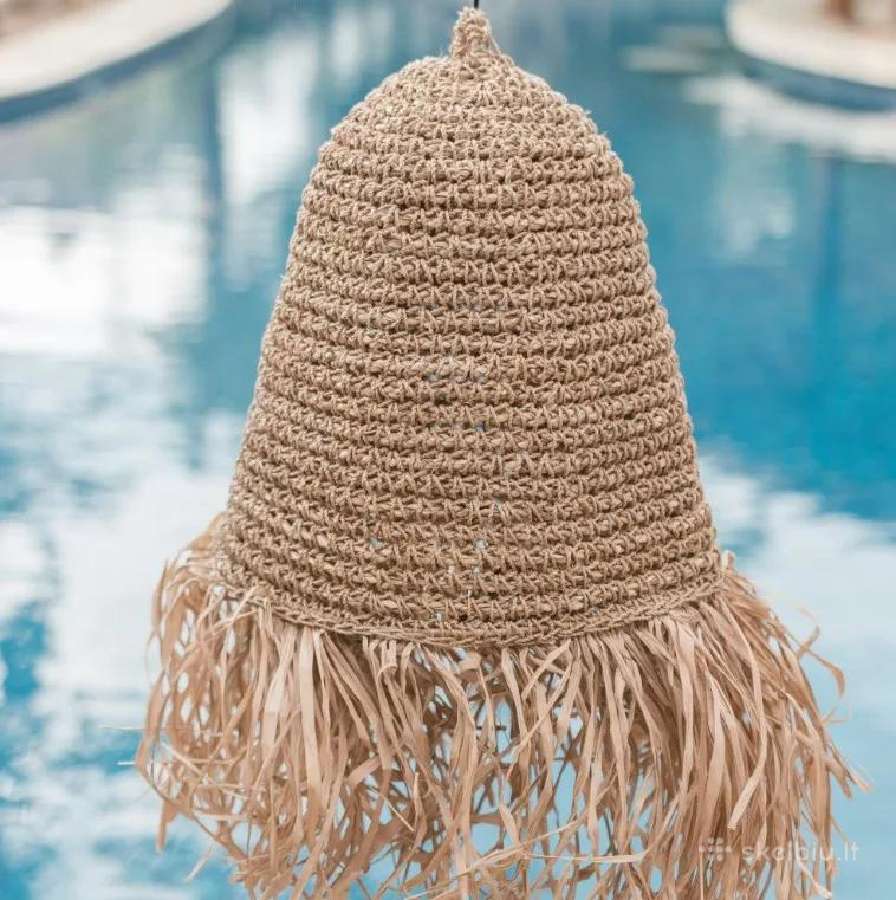 Kalima M boho stiliaus šviestuvo gaubtas - nuotraukos Nr. 2