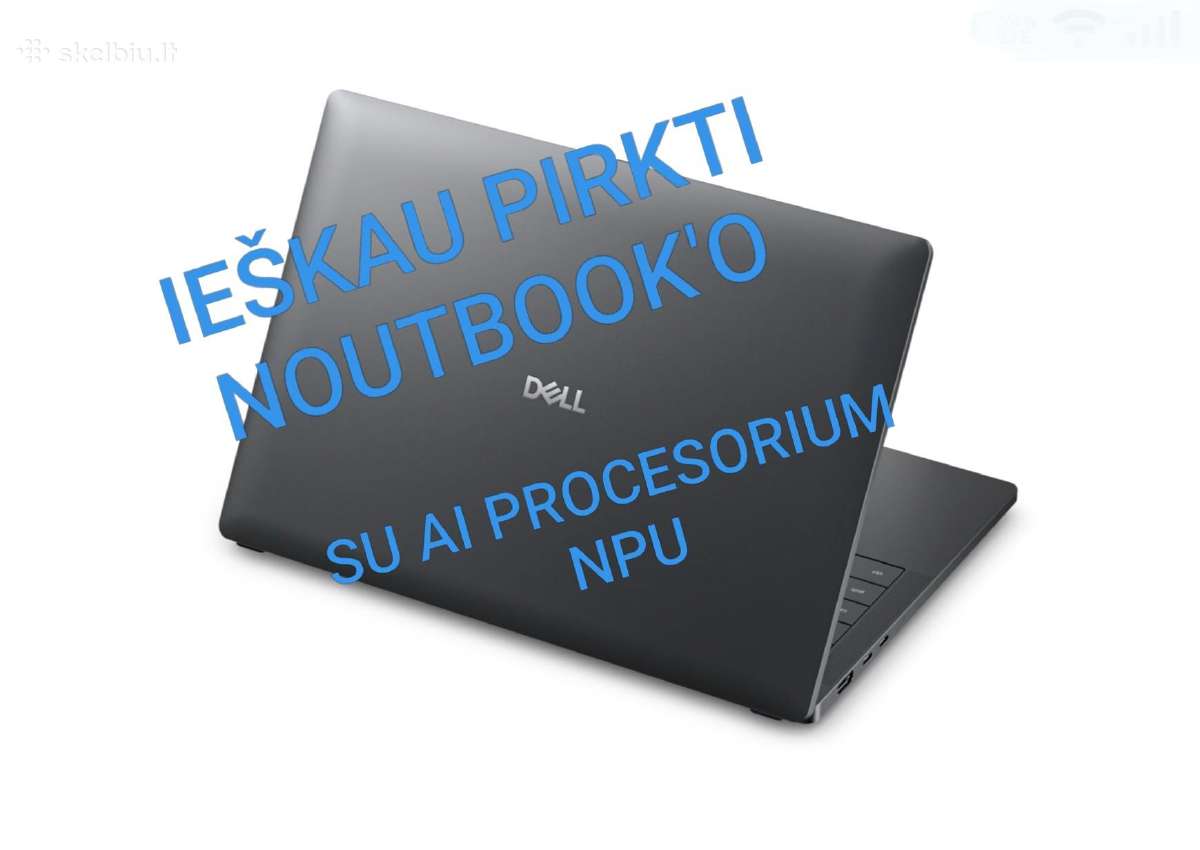 Perku noutbuką su Ai Npu ,skubiai - nuotraukos Nr. 2