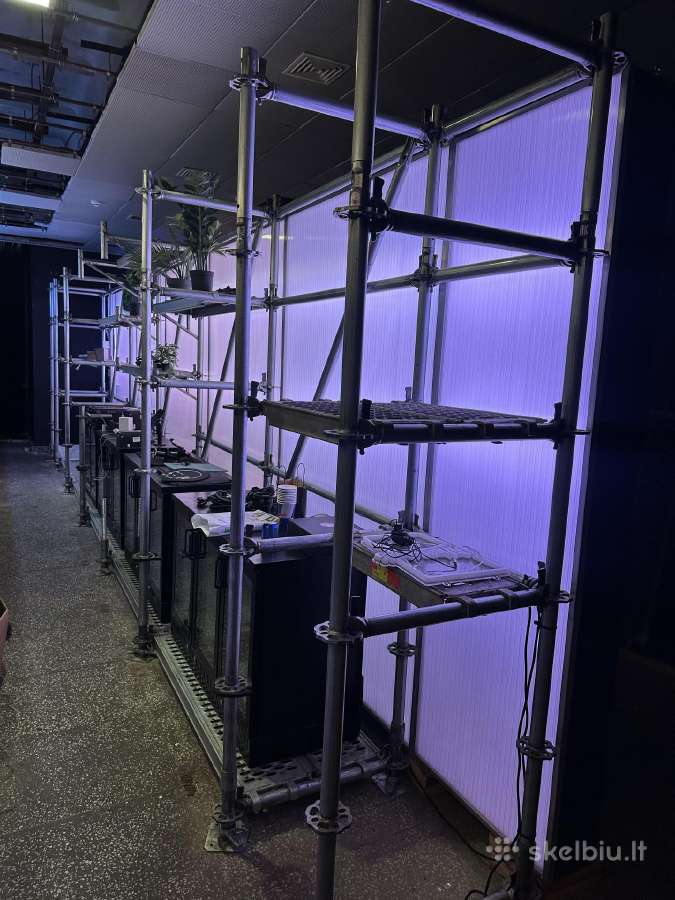 LED šviesos instaliacija ir galinis baro baldas - nuotraukos Nr. 2