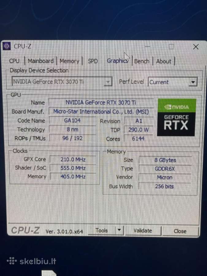 14600kf / 3070 Ti / 32gb Ddr4 - nuotraukos Nr. 2