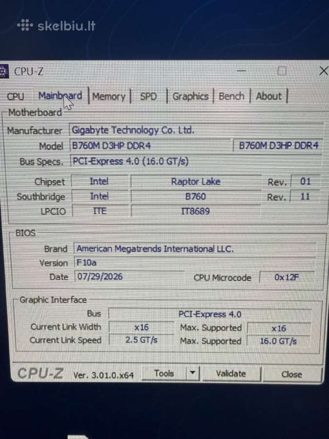 14600kf / 3070 Ti / 32gb Ddr4 - nuotraukos Nr. 4