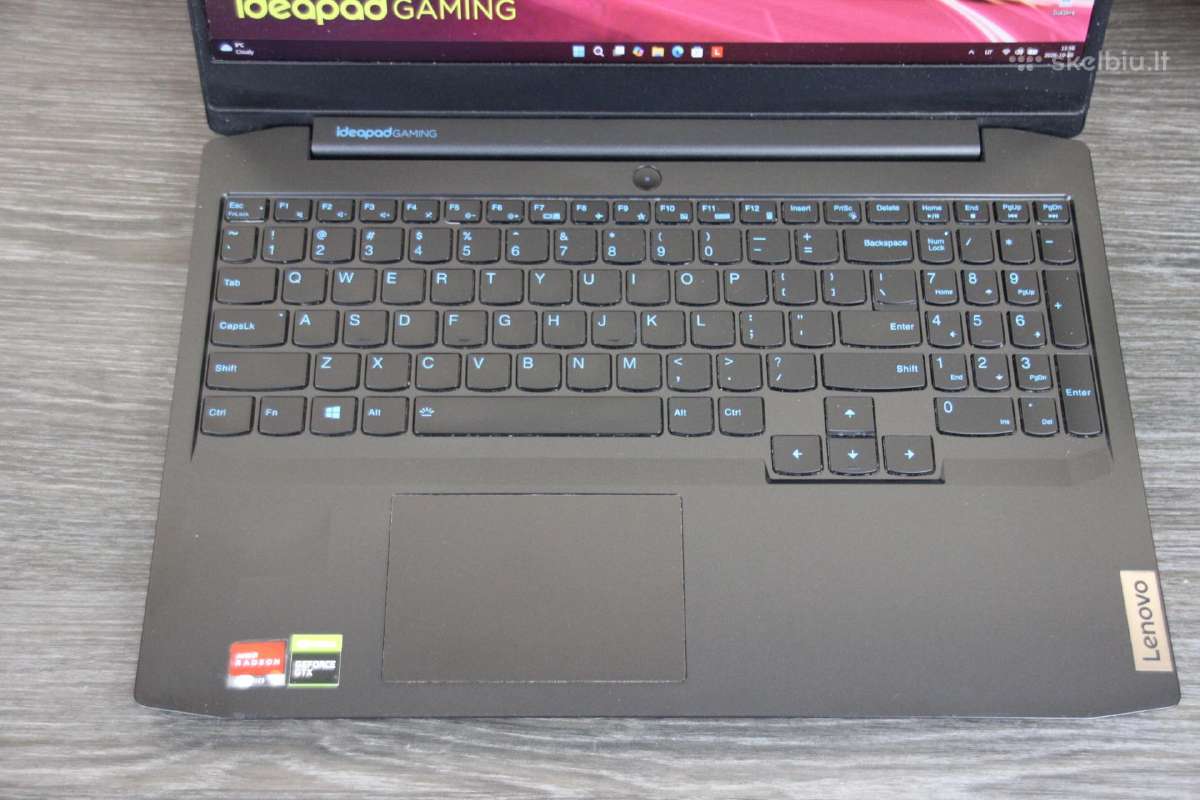 Lenovo Gaming R7 4800h Gtx 1650ti 16gb 512 Fhd - nuotraukos Nr. 2