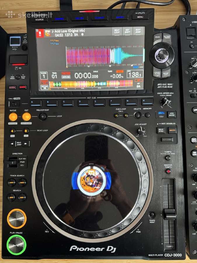 Pioneer Dj komplektas: 2 Cdj-3000 + Djm-v10 + kofr - nuotraukos Nr. 7
