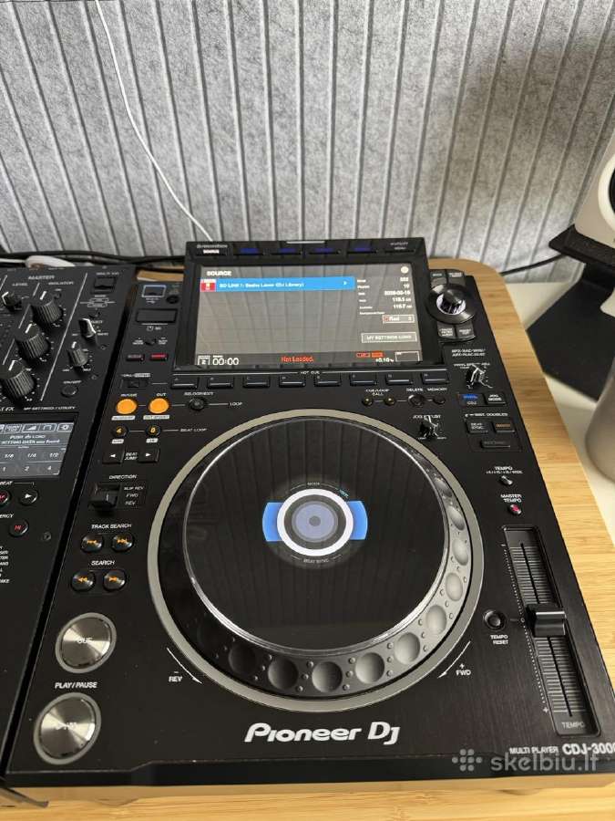 Pioneer Dj komplektas: 2 Cdj-3000 + Djm-v10 + kofr - nuotraukos Nr. 9