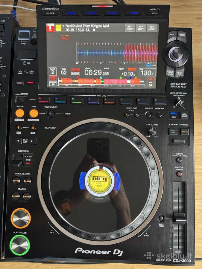 Pioneer Dj komplektas: 2 Cdj-3000 + Djm-v10 + kofr - nuotraukos Nr. 10