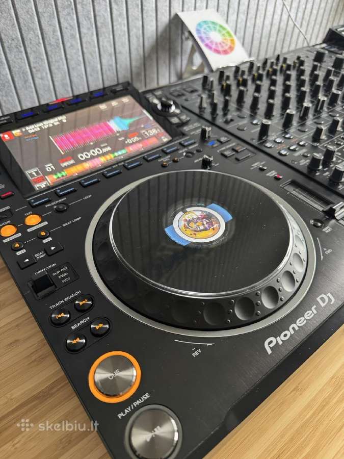 Pioneer Dj komplektas: 2 Cdj-3000 + Djm-v10 + kofr - nuotraukos Nr. 15