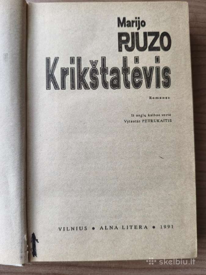 Marijo Pjuzo " Krikštatėvis" - nuotraukos Nr. 5