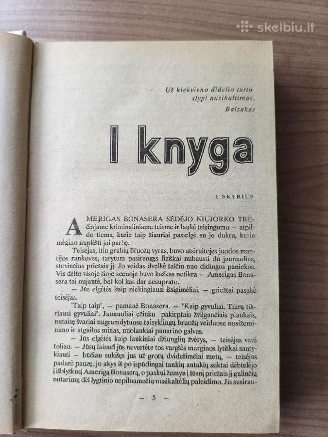 Marijo Pjuzo " Krikštatėvis" - nuotraukos Nr. 6
