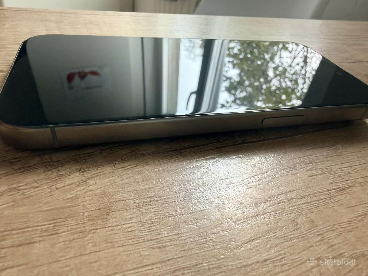 iPhone 15 Pro 128gb, Natural Titanium - nuotraukos Nr. 3