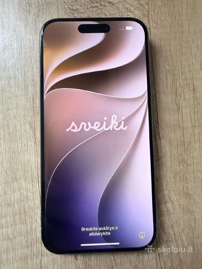 iPhone 15 Pro 128gb, Natural Titanium - nuotraukos Nr. 2