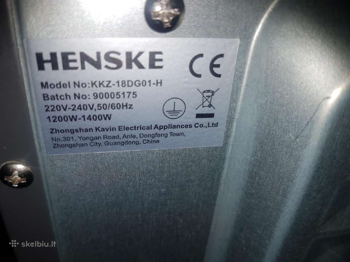 Henske Kkz-18dg01-h daugiafuncinė mini orkaitė - nuotraukos Nr. 5