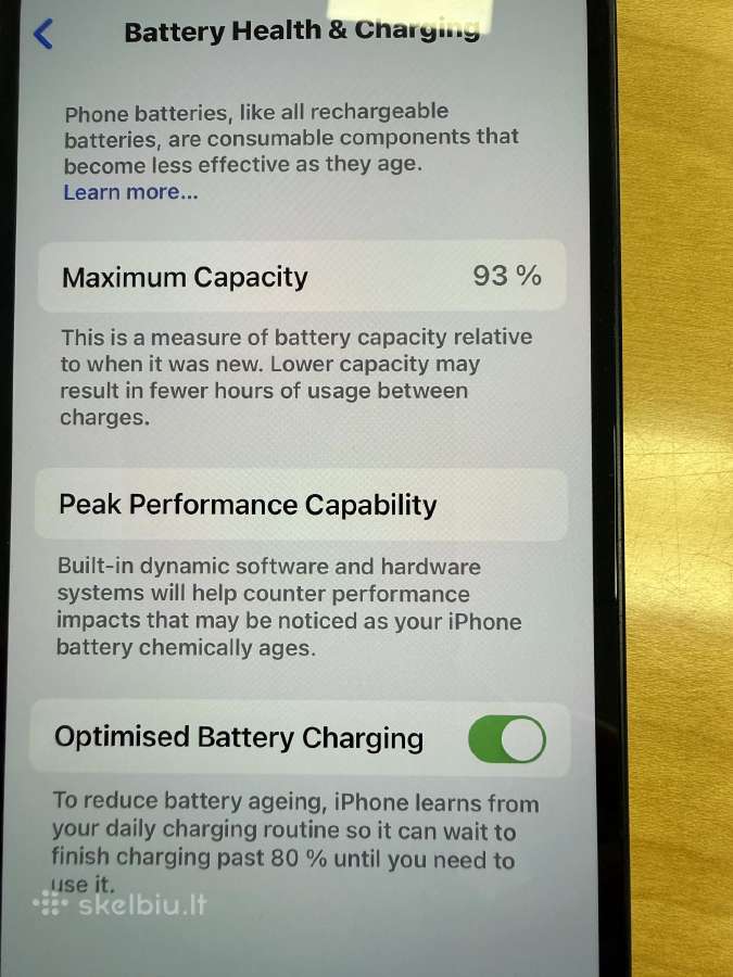 iPhone 12 128 GB kaip naujas - nuotraukos Nr. 10
