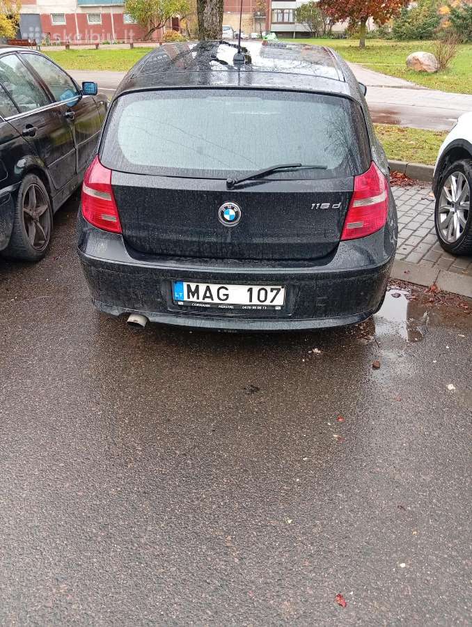 Bmw 116 2010 85kv - nuotraukos Nr. 3