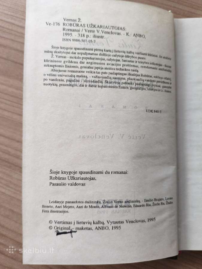 Žiulis Vernas "Robūras Užkariautojas" - nuotraukos Nr. 5